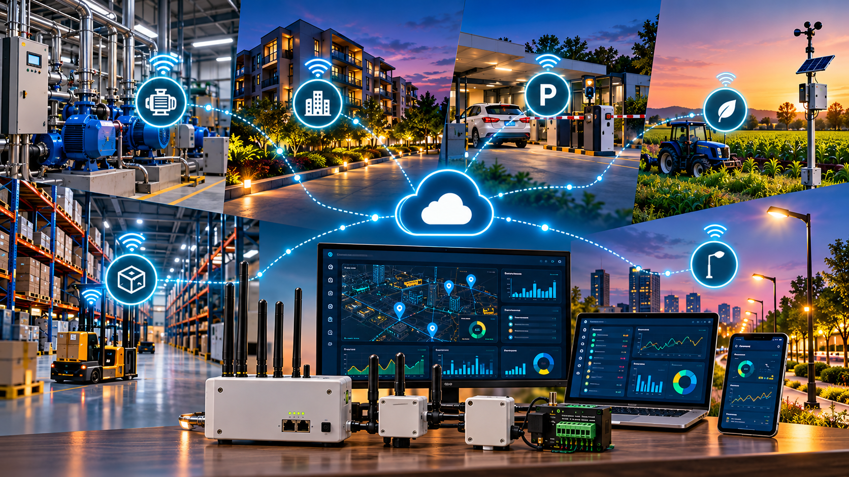 Industrial monitoring and control equipment