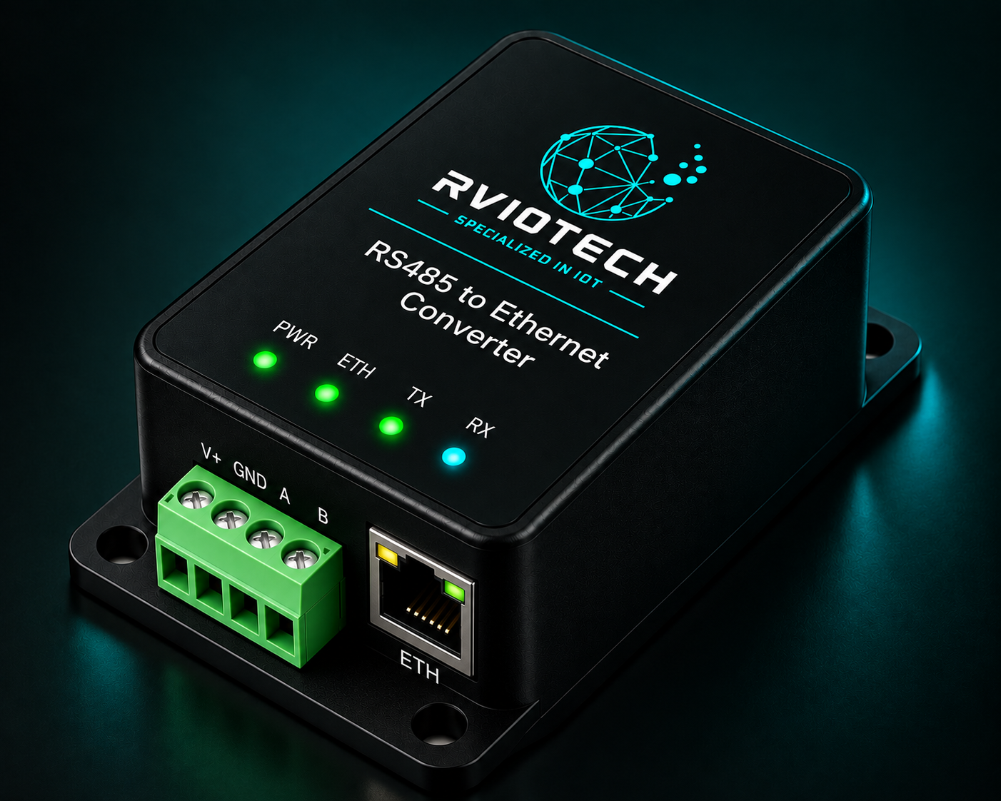 RVIOTECH RS485 to Ethernet Converter